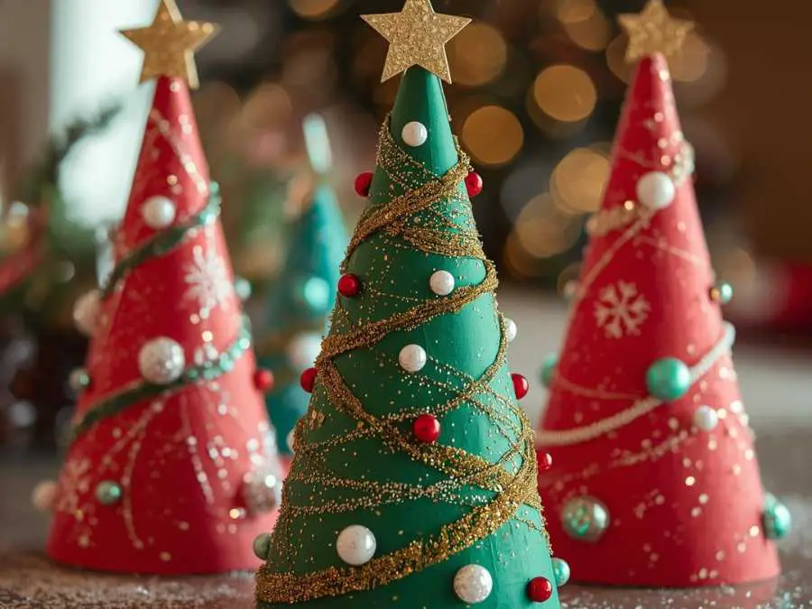 paper-cone-christmas-trees