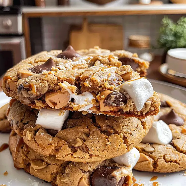 smores-cookies-kids-friendly-christmas-cookies-ideas-with-full-tutorial