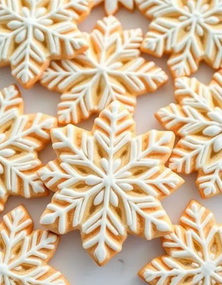 snowflake-shaped-sugar-cookies