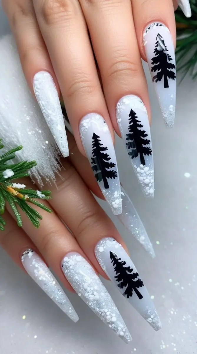snowy-forest-nails