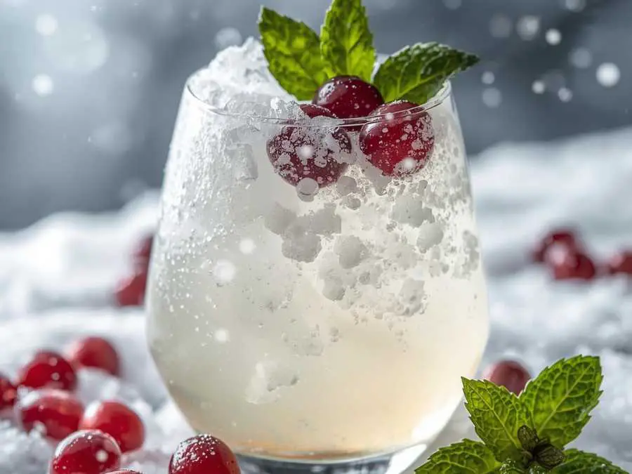 sparkling-snow-punch-captivating-winter-wonderland-party-ideas