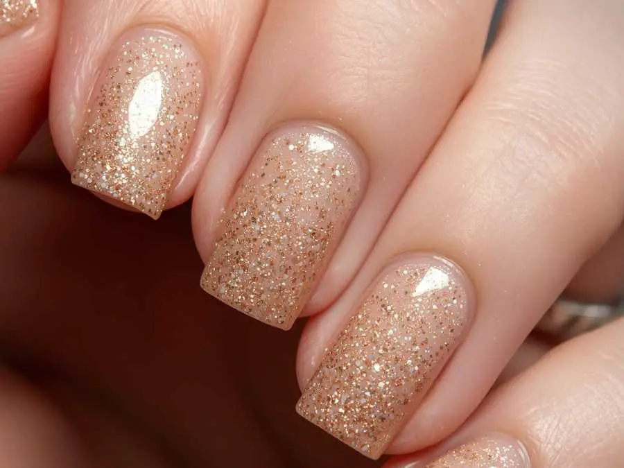 sparkly-neutral-nails