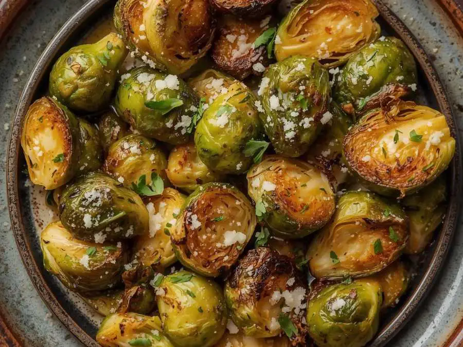 toasty-garlic-parmesan-roasted-brussels-comforting-brussels-sprouts