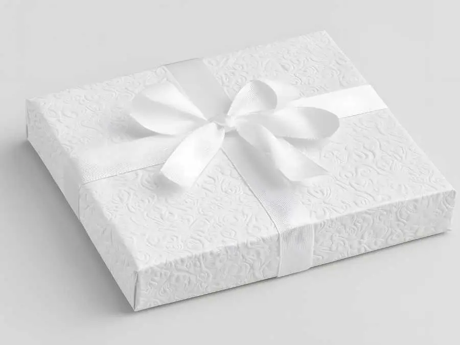 white-gift-wrapping-with-satin-ribbons