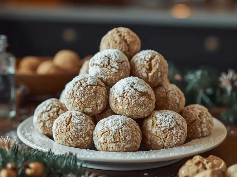 almond-butter-snowball-cookies-dairy-free-christmas-treat-ideas