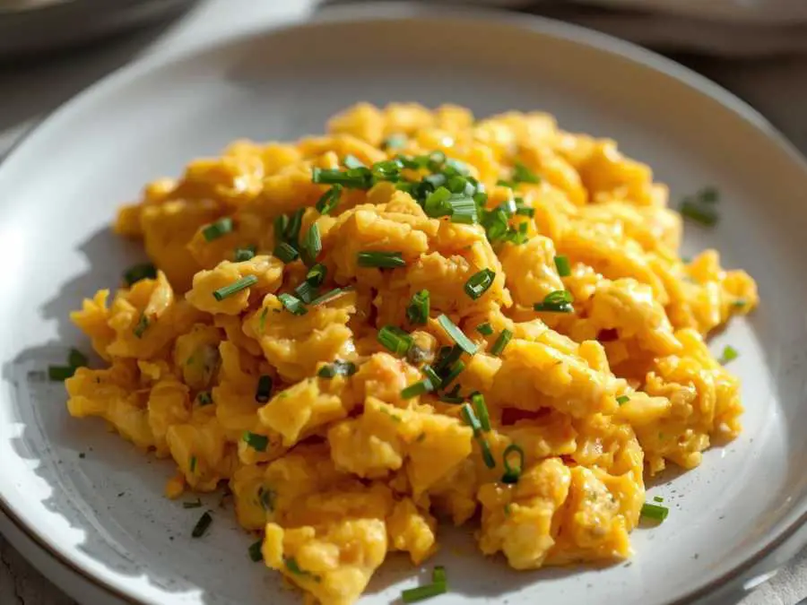 chedder-and-chive-scrambled-eggs
