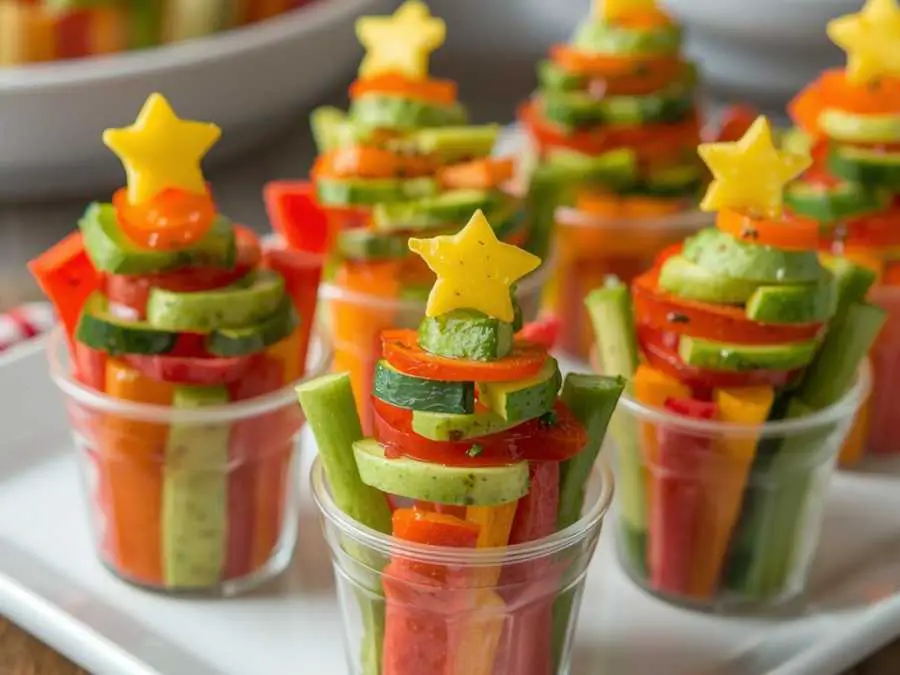 christmas-tree-veggie-cups-christmas-recipes-for-kids
