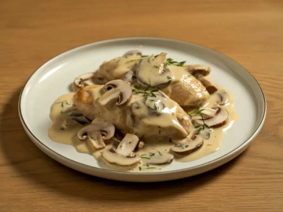 creamy-chicken-and-mushroom-pasta-easy-valentine's-chicken-and-mushroom-pasta