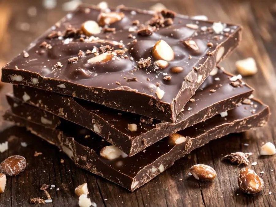 dark-chocolate-almond-clusters