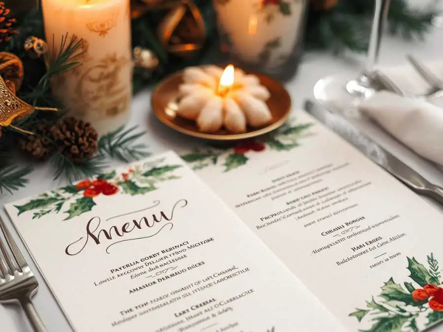 festive-menu-cards-amazing-christmas-table-decor-ideas