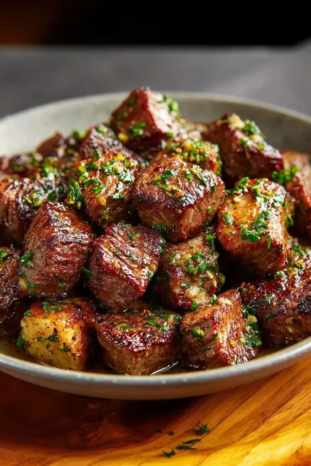 garlic-butter-steak-bites-dinner