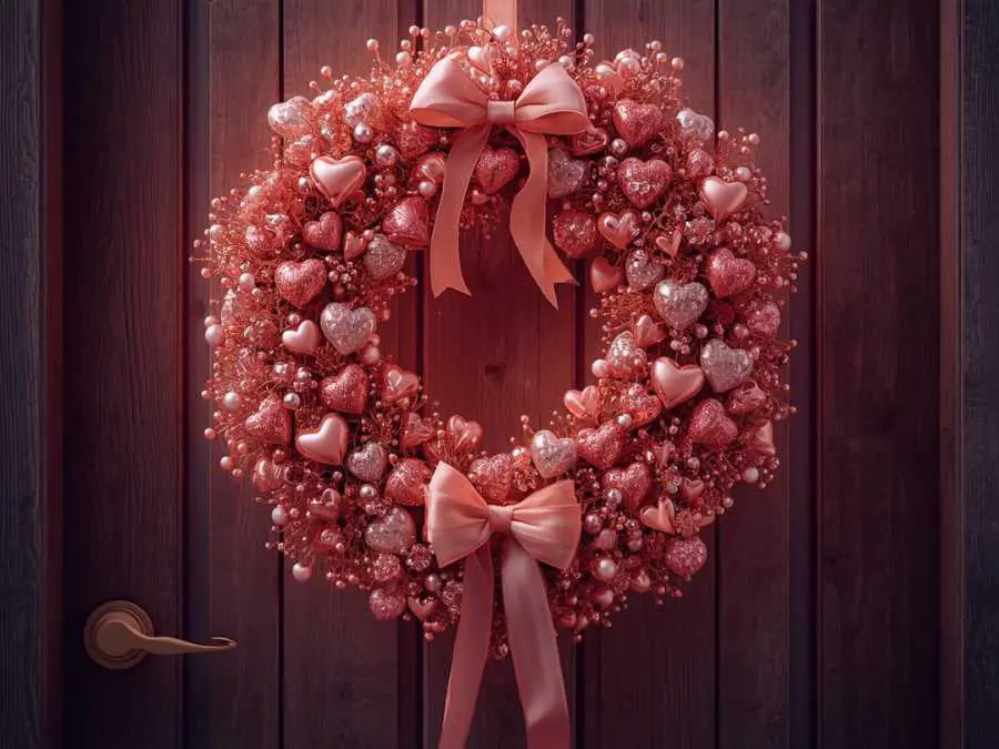 glam-beautiful-valentine-wreath