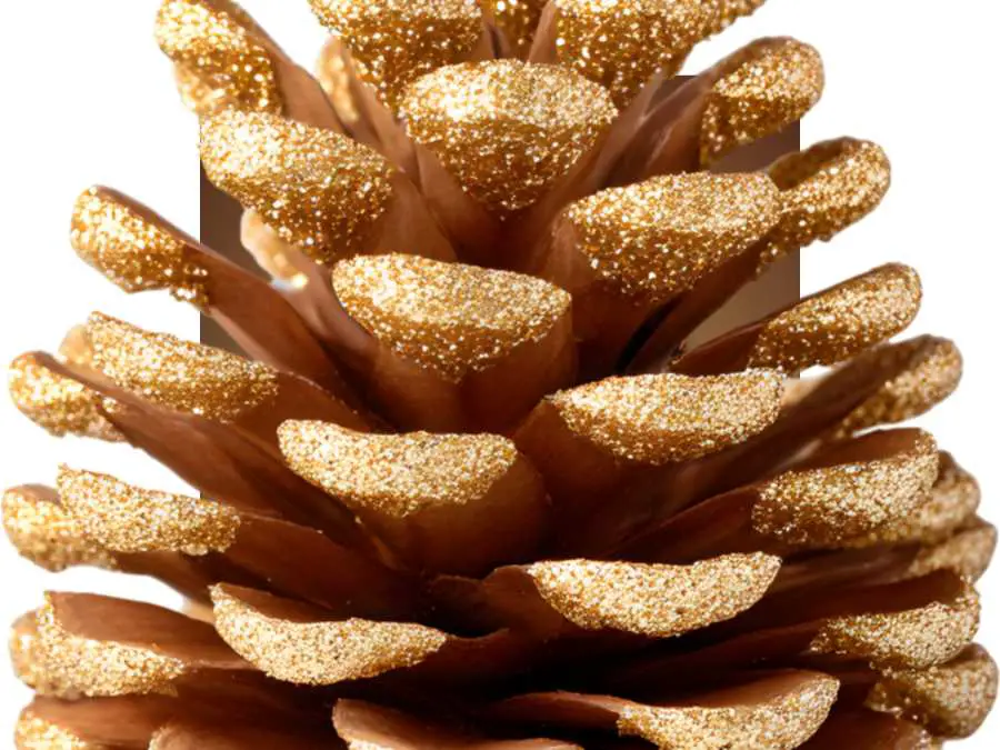 gold-tipped-pinecones