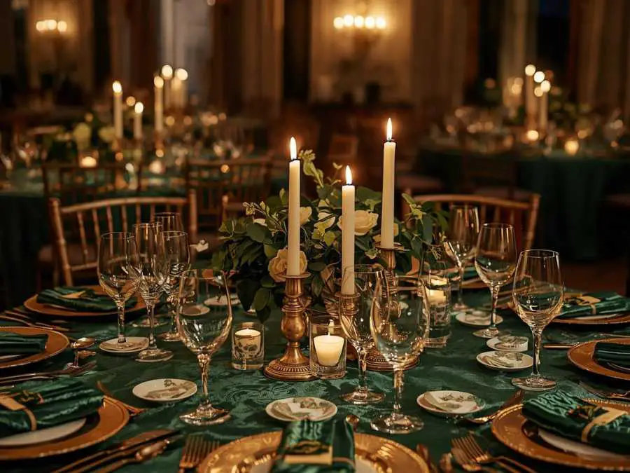 green-and-gold-table-setting-christmas-decor-ideas