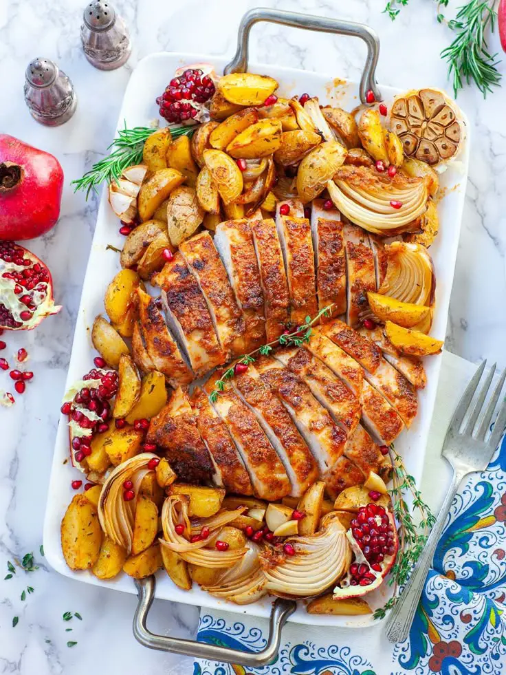 herb-roasted-turkey-breast-healthy-christmas-recipes