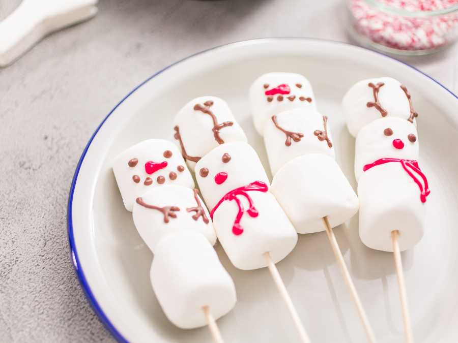 marshmallow-snowmen