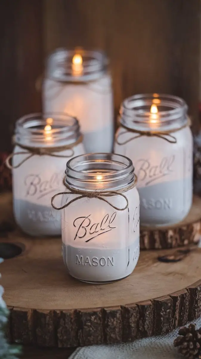 mason-jar-candle-holders