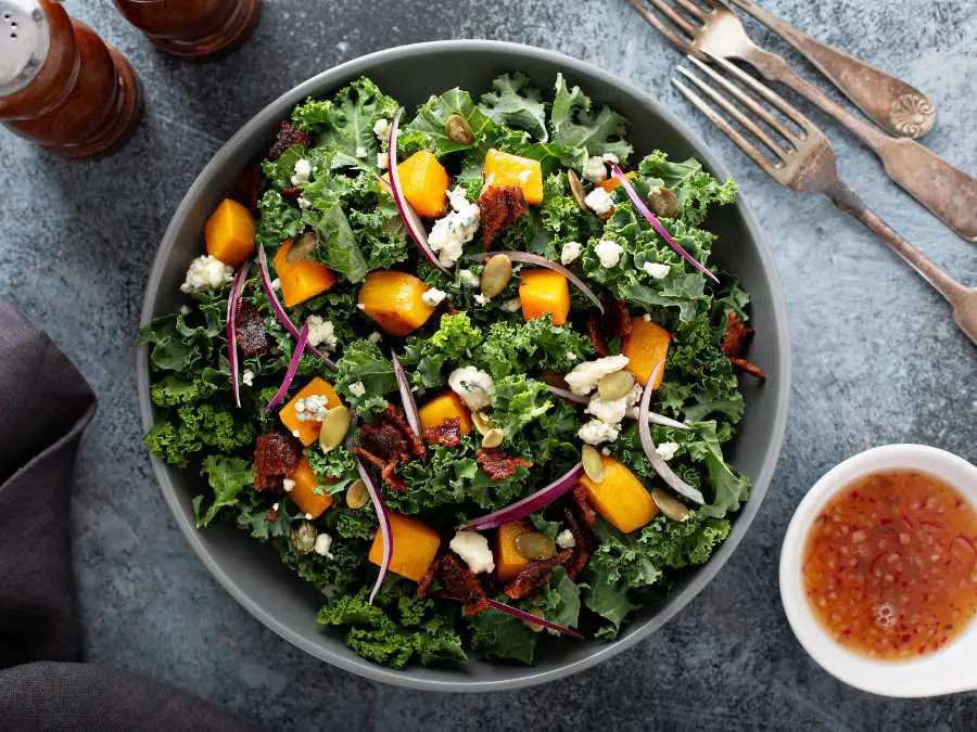 pomegranate-kale-salad