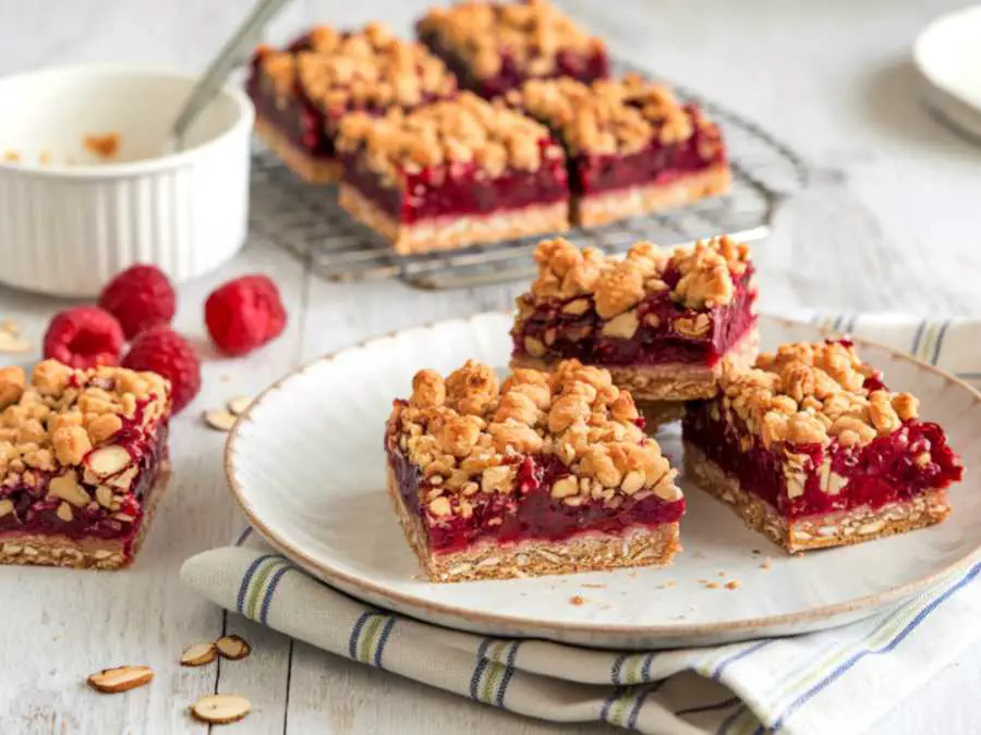 respberry-oat-crumble-bars-dairy-free-christmas-treat-ideas