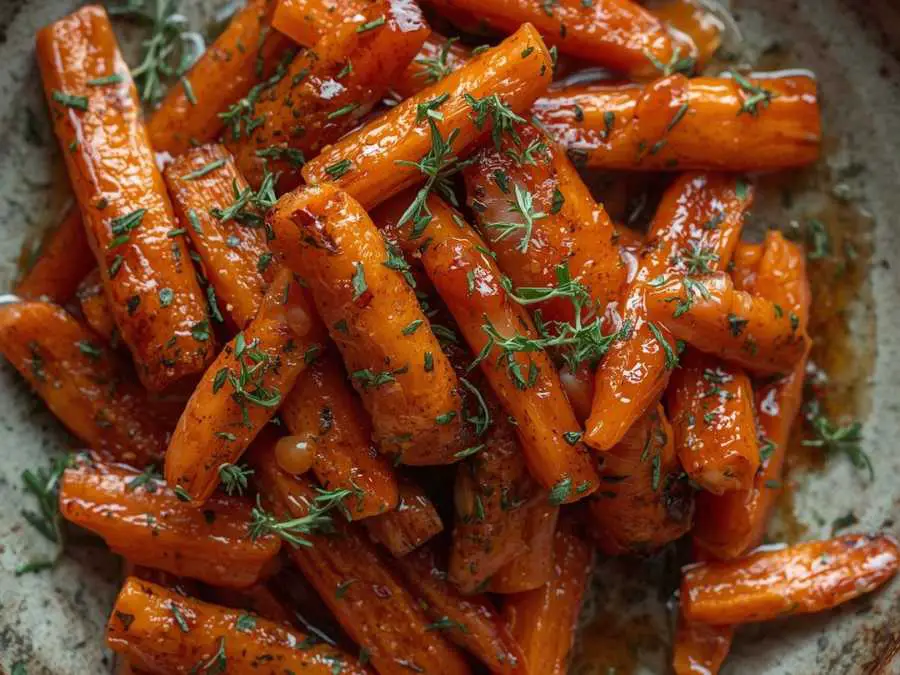 roasted-carrot-with-honey-and-thyme