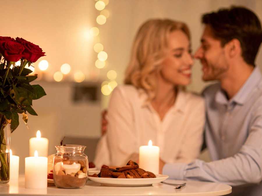 romantic-dinner-with-affirmations-dinner-for-two