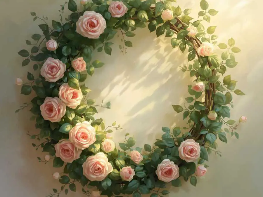 romantic-beautiful-rose-valentine-wreath