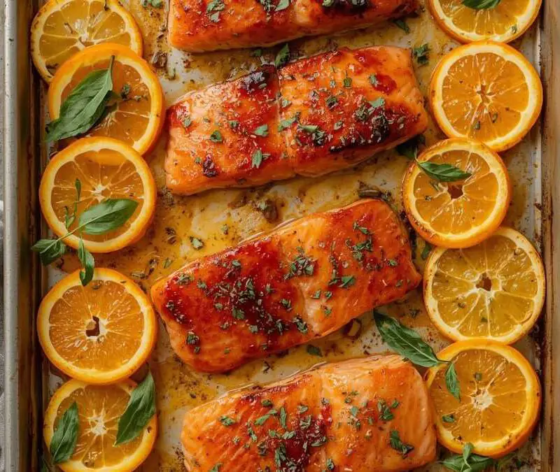 sheet-pan-citrus-salmon-healthy-christmas-recipes