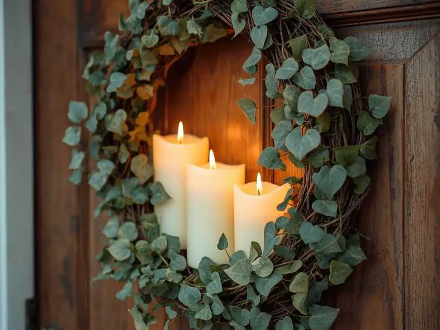 soft-romantic-candle-themedwreath