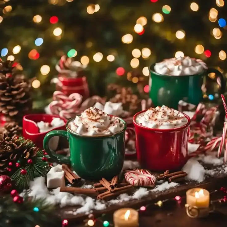 spiced-hot-chocolate-bar-irresistible-christmas-brunch-ideas