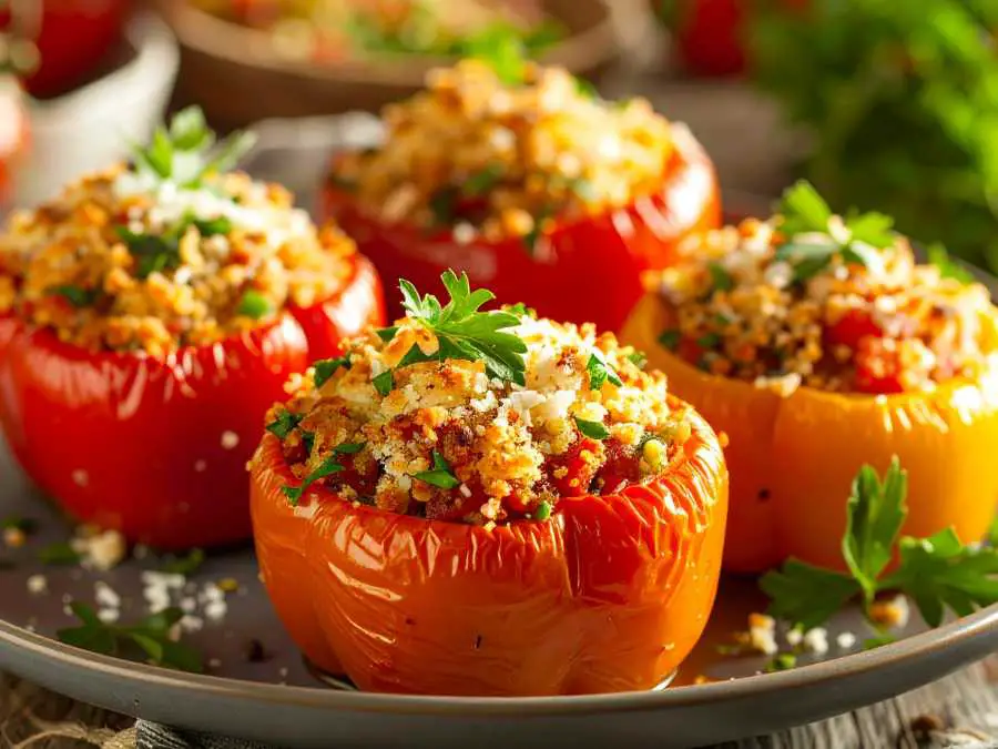 stuffed-ball-pepper-valentine's-dinner-recipes