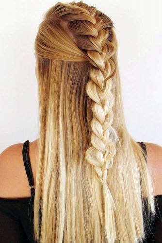combining-french-braid-with-other-styles