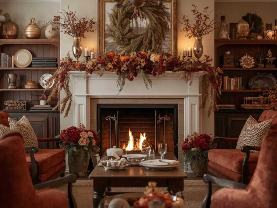cozy-fireplace-decor-styling