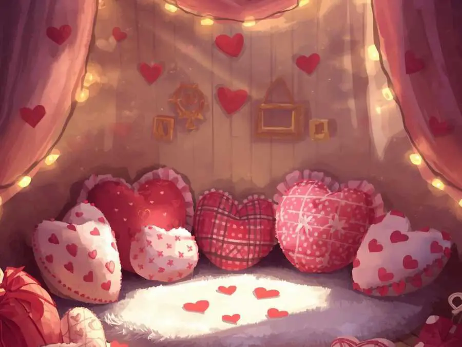 cozy-floor-seating-with-lovely-diy-valentine-touches