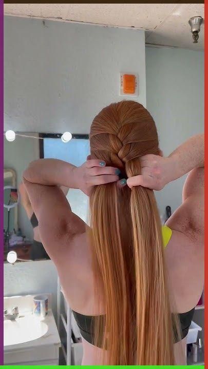 sectioning-hair-perfectly-french-braid-tutorial