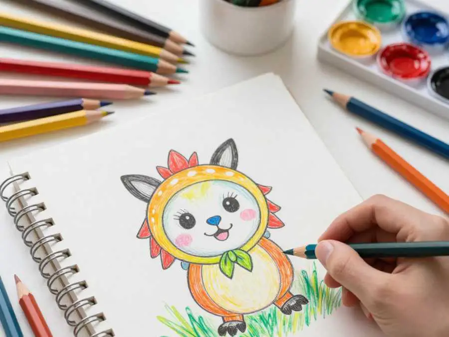 drawing-coloring-and-open-art-leaning-at-home-for working parents