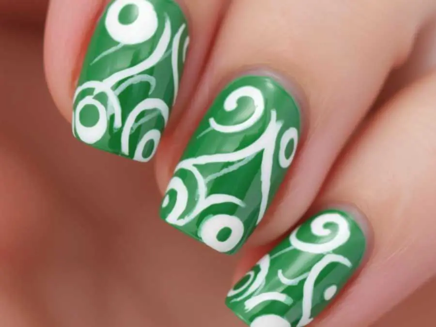 green-and-white-swirls