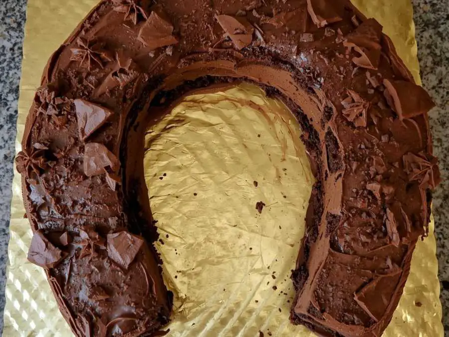 horseshoe-chocolate-cake
