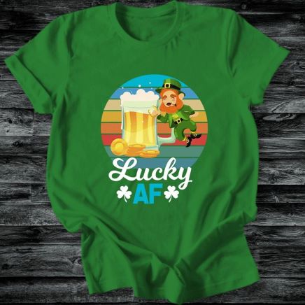 lucky-af-st.patrick's-day-shirt