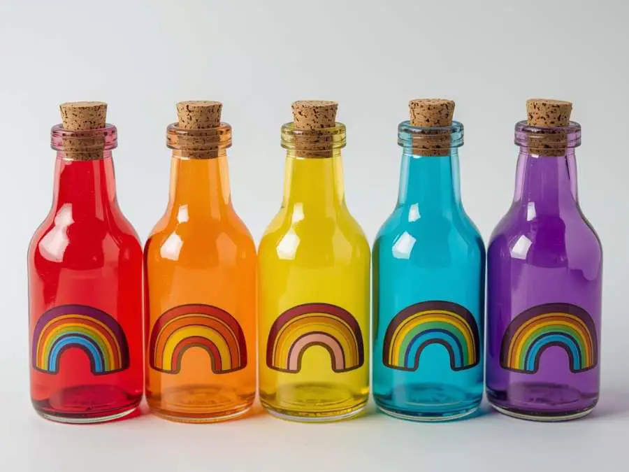 mini-rainbow-bottles-diy-st.patrick's-day-decor