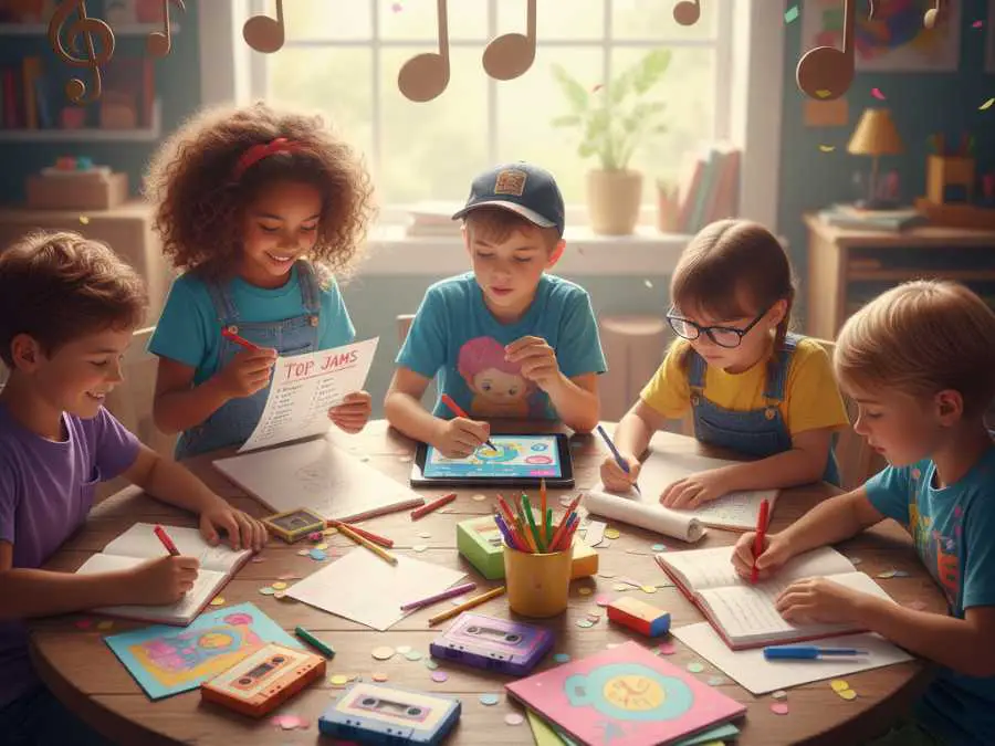 mix-tape-style-music-sharing-90s-inspired-kids-activities