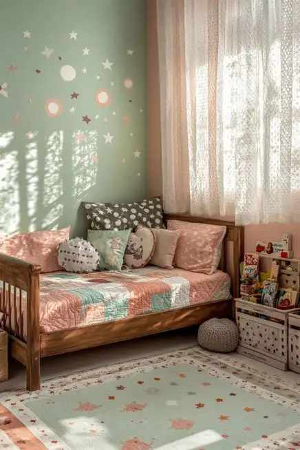 playful-retro-patterns-lovely-retro-kids-room-decor-ideas