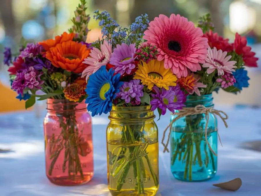 rainbow-mason-jar-centerpieces