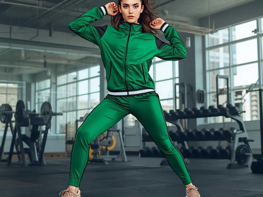 Sport- Green-Tracksuit