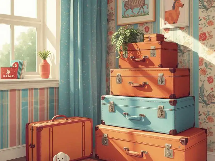 vintage-suitcases-for-storage-retro-kids-room-decor-ideas
