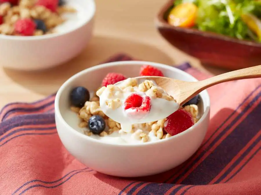 Yogurt-Parfait-with-Granola-tasty-school-lunch-ideas