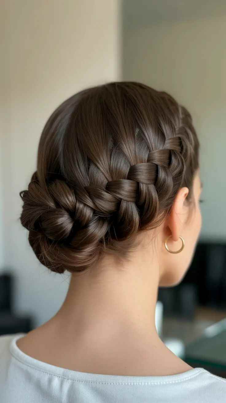 braided-bun-bridal-bun-hairstyle