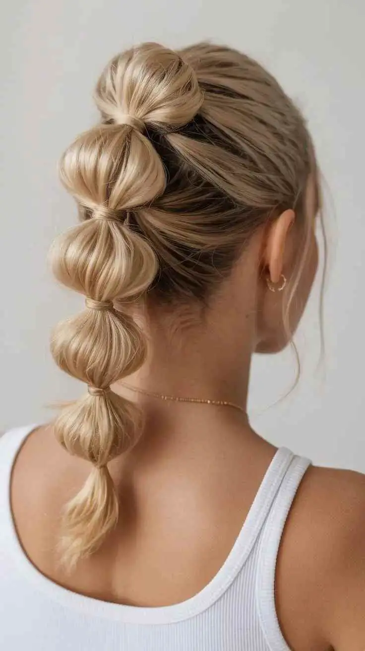Bubble-Ponytail