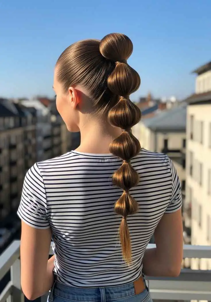 bubble-ponytail