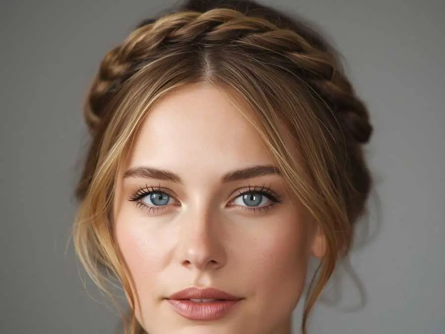 crown-braid-with-loose-tendrils