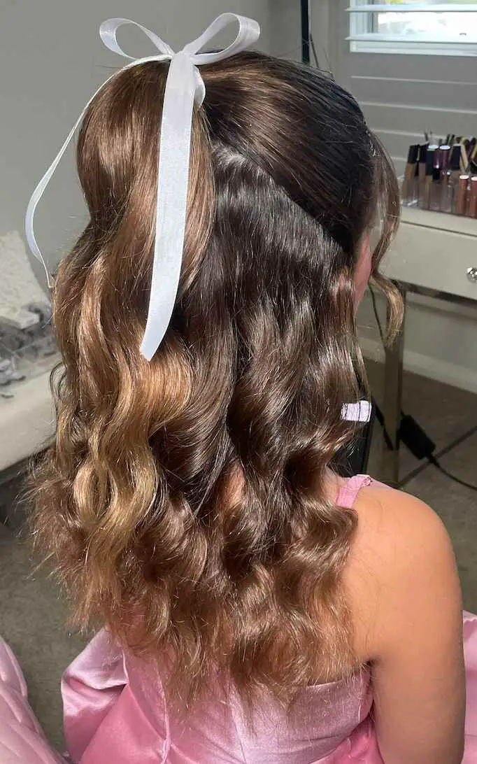half-up-half-down